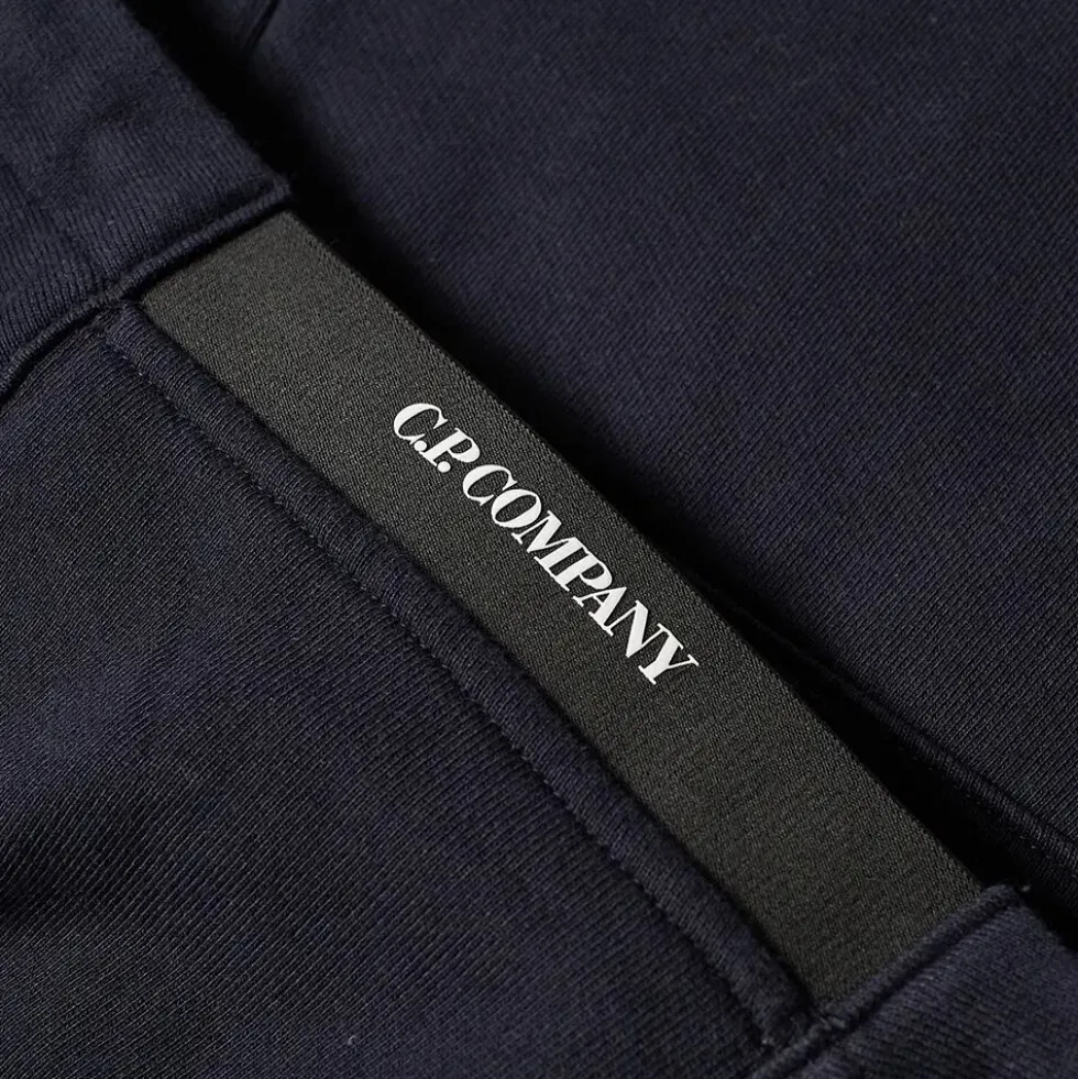 Diagonal Fleece Pullover Hoodie