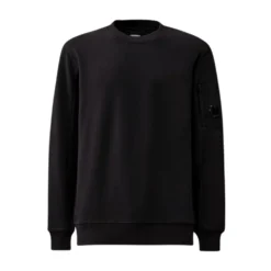 Diagonal Raised Fleece Crewneck Lens Sweatshirt