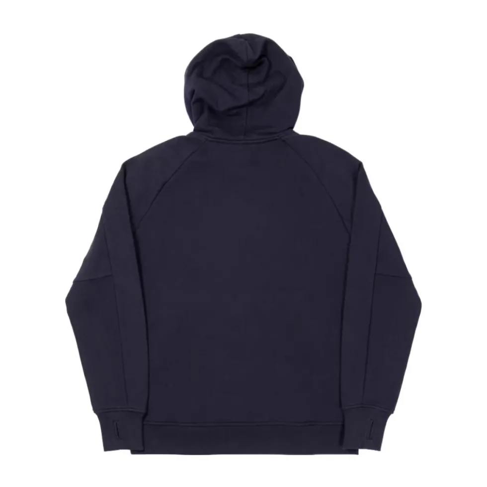 Diagonal Raised Fleece Goggle Hoodie