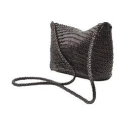 Diagonal Weave Flap Corsina Taske
