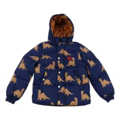 Dinos Hætte Puffer Jakke