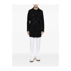 Dobbeltspændt trenchcoat