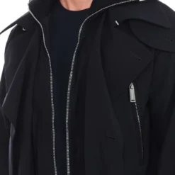 Double Layer Trench Coat