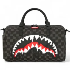 Dripping Sharks in Paris Mini Duffle