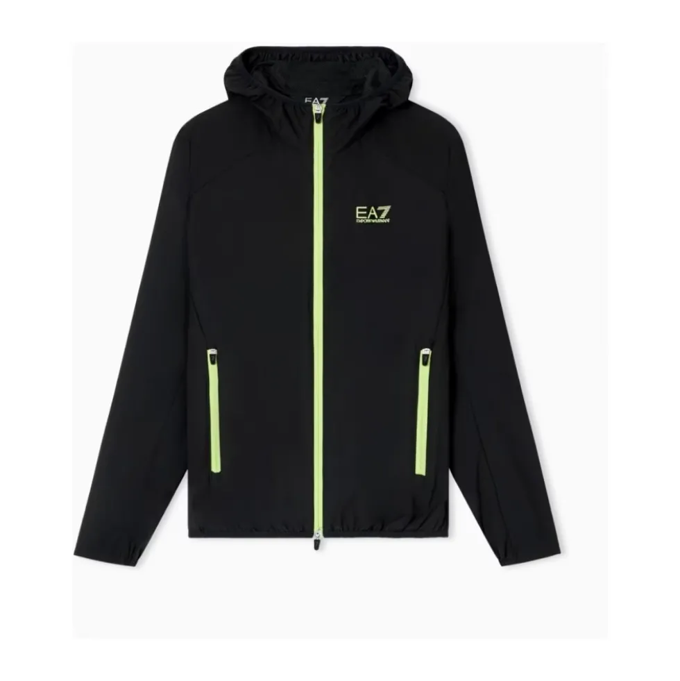 Dynamic Athlete Hooded Jacket