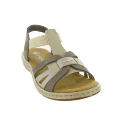 Elastic Strap Sandal
