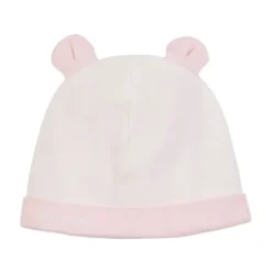 Elefant Print Beanie og Bib Sæt