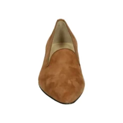 Elegant Cognac Læder Pumps
