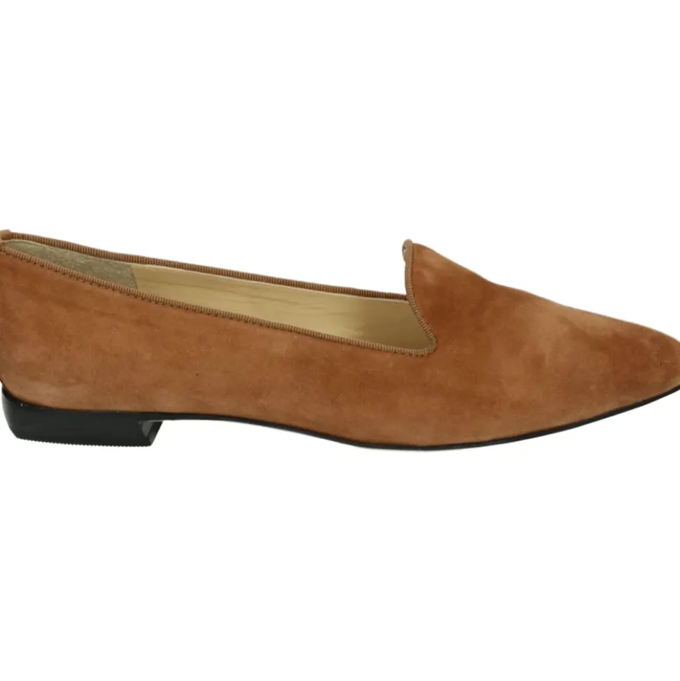 Elegant Cognac Læder Pumps