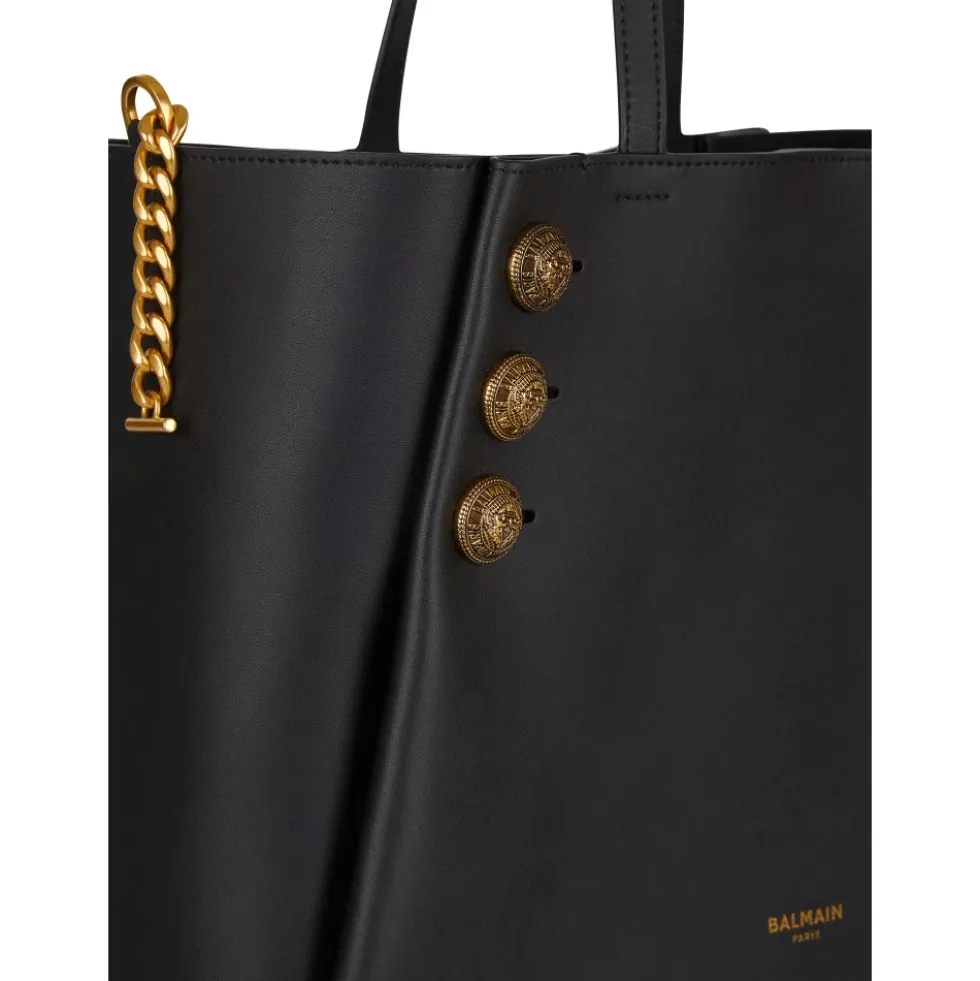Emblème Læder Tote Bag
