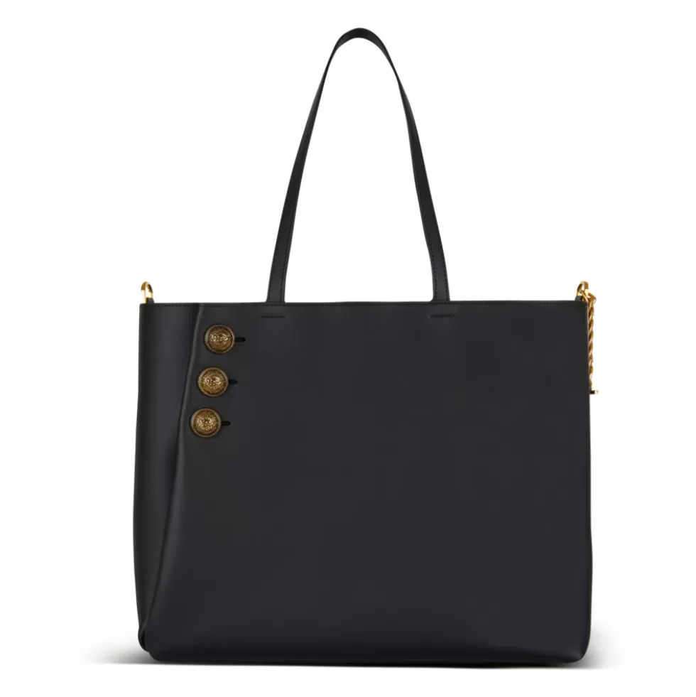 Emblème Læder Tote Bag