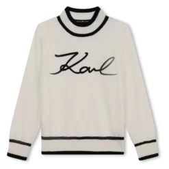 Embroidered Signature Sweater