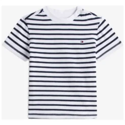 Essential Stribet T-shirt og Shorts Sæt