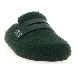 Felt Loafer Mules