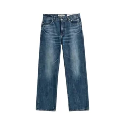 Five-Pocket Jeans med Falmet Vask