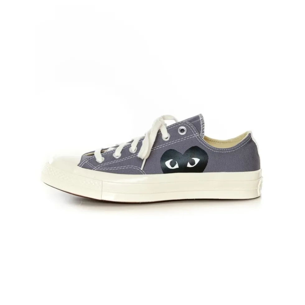 Flacher Canvas Sneaker