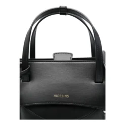 Flap Small Leather Tote Bag