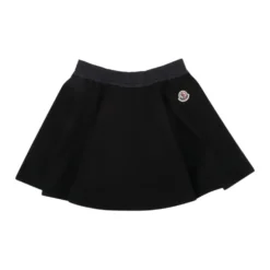 Flared Cotton Mini Skirt