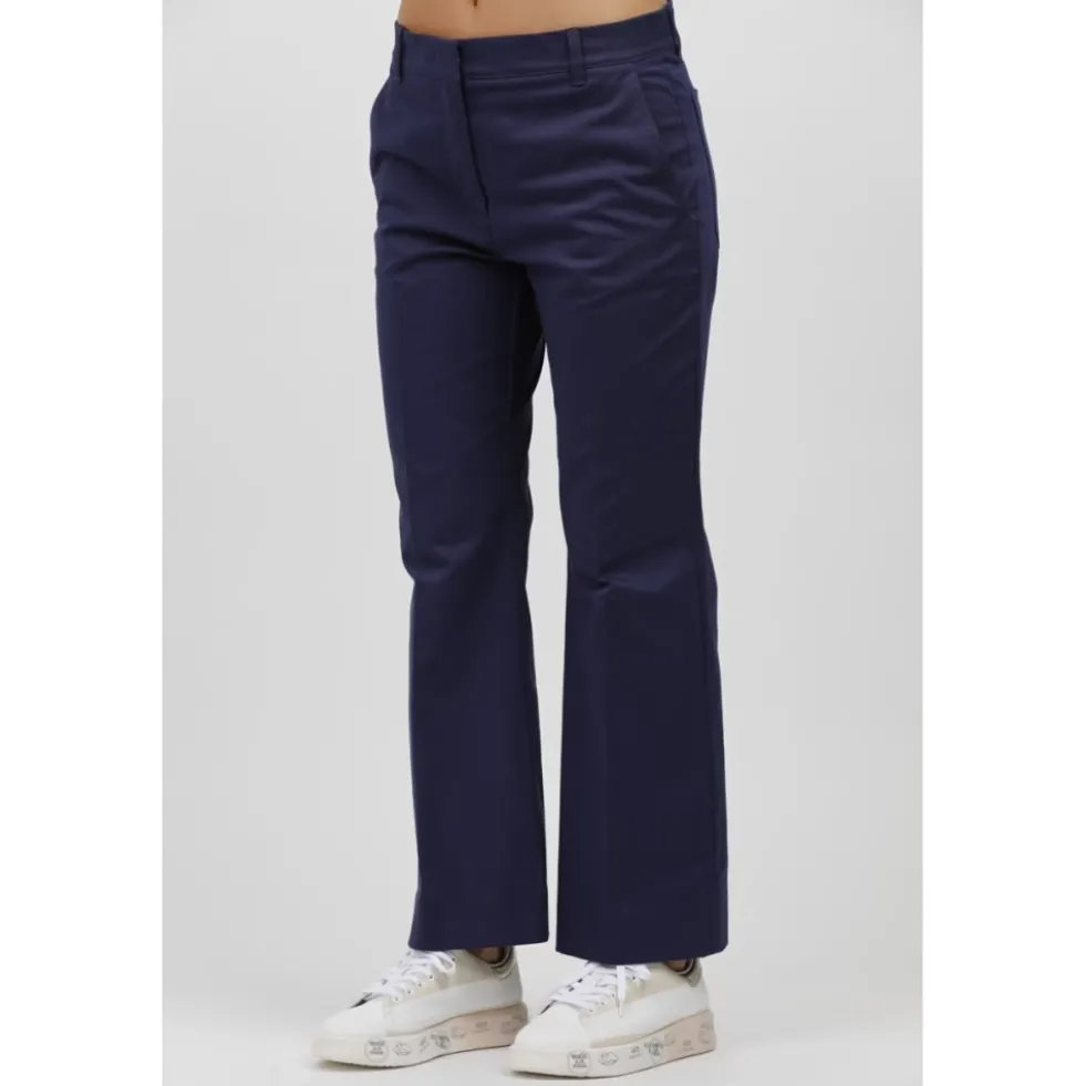 Flared Gabardine Stretch Bukser