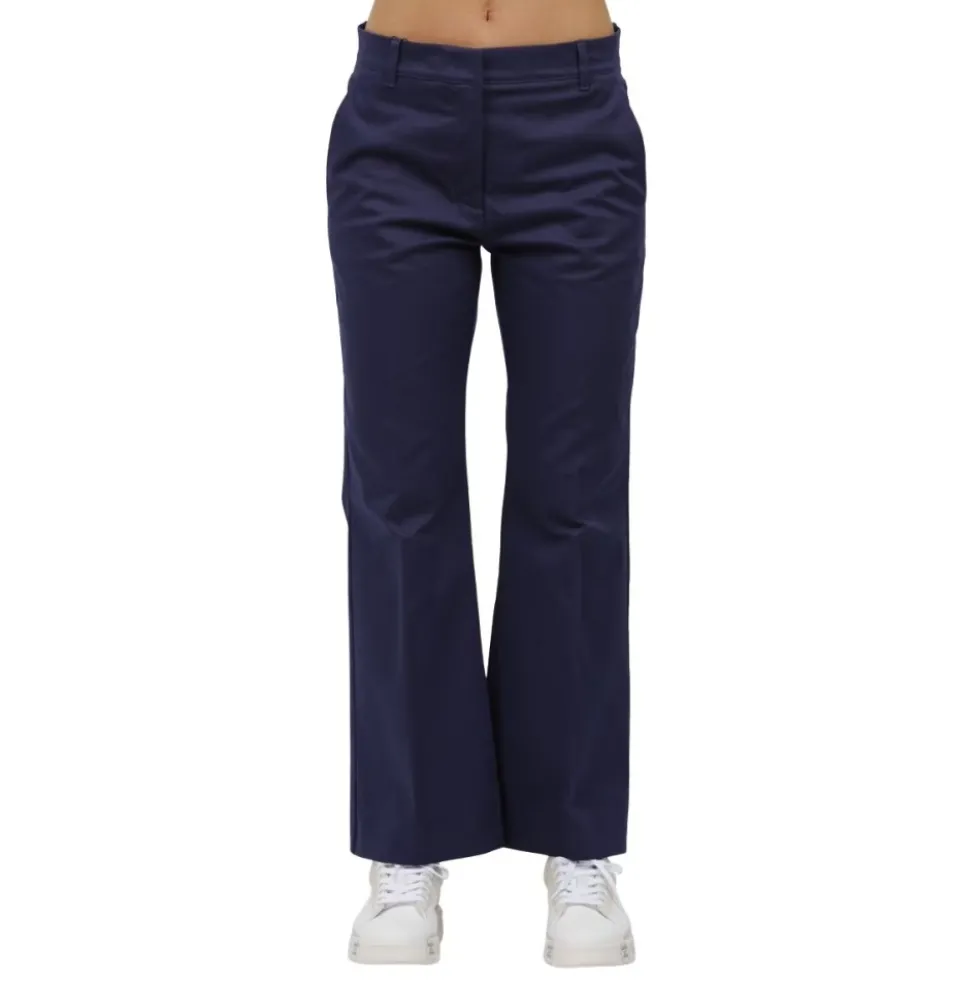 Flared Gabardine Stretch Bukser
