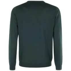 Flaskegrøn Crew Neck Sweater