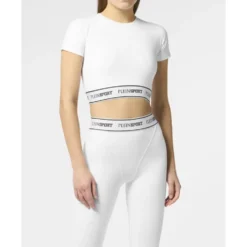 Fleece Cropped T-Shirt