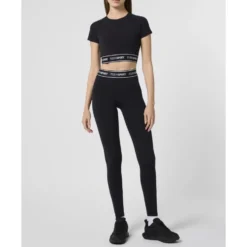 Fleece Cropped T-Shirt