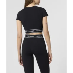 Fleece Cropped T-Shirt