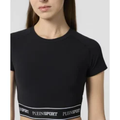 Fleece Cropped T-Shirt
