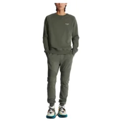 Flocked sweatshirt