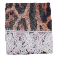 Foulard con pizzo