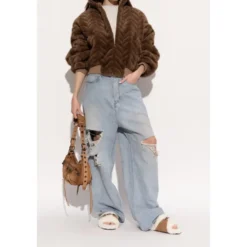 Furry Slide Sandal