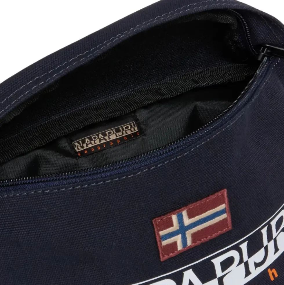 Genbrugspolyester Navy Blue Taljepose