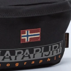 Genbrugspolyester Sort Waistband 4 Bæltetaske