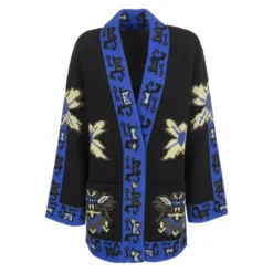 Geometrisk Jacquard Uldtrøje