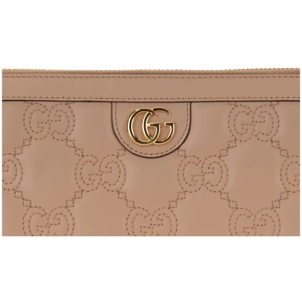 GG Marmont Quilted Long Wallet