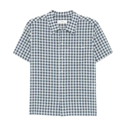 Gingham Kortærmet Skjorte