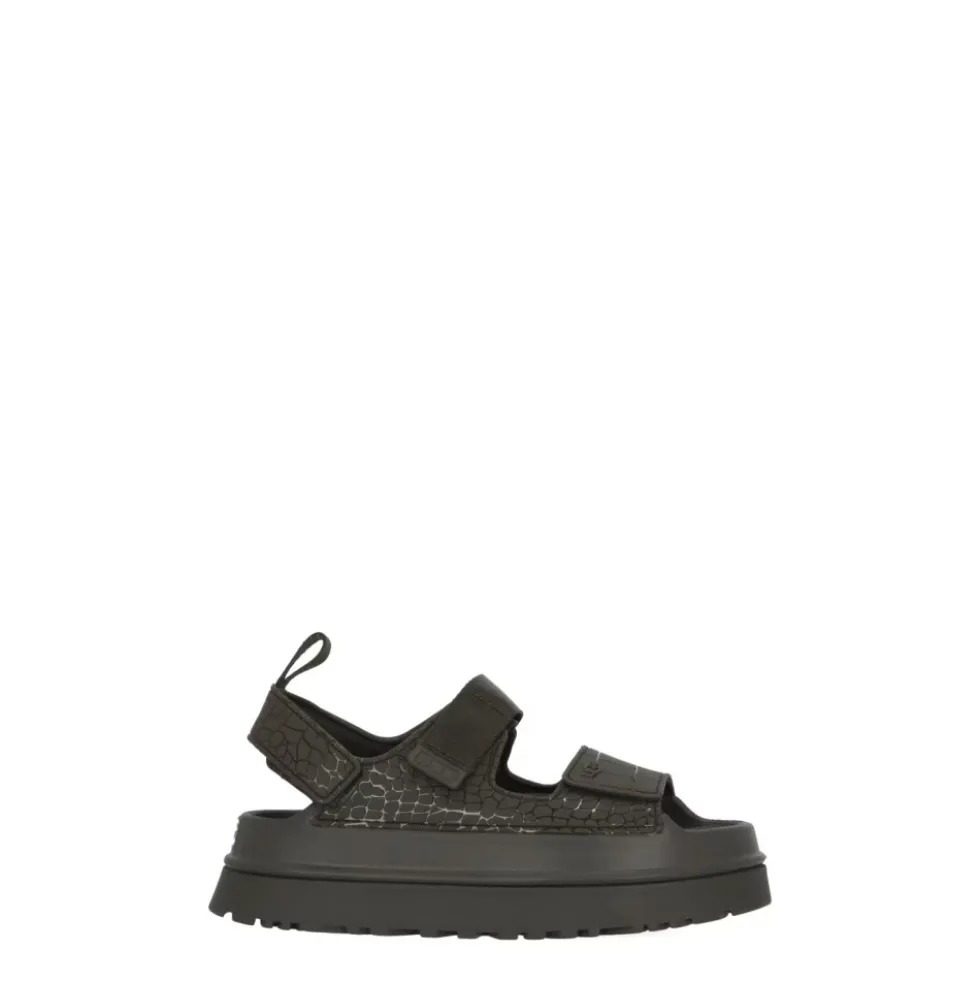 Goldenglow Embossed Sandal