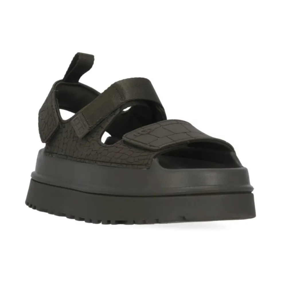 Goldenglow Embossed Sandal