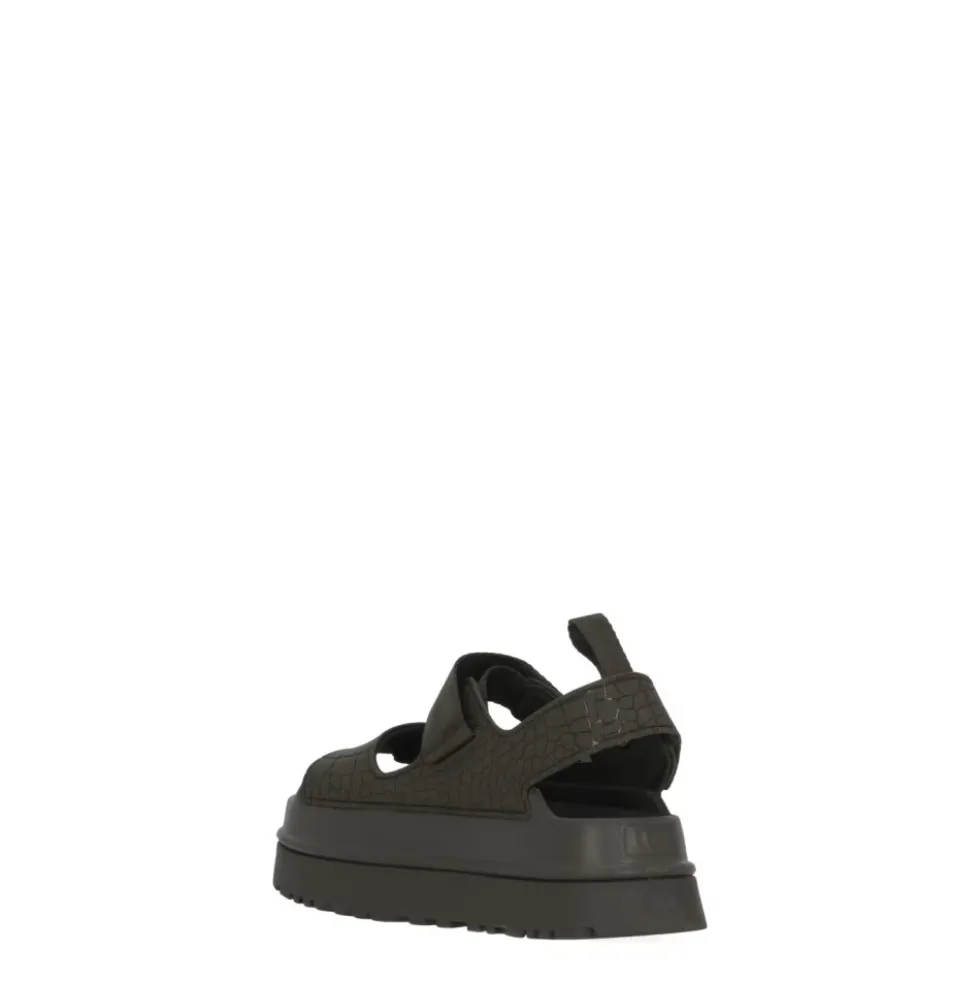 Goldenglow Embossed Sandal
