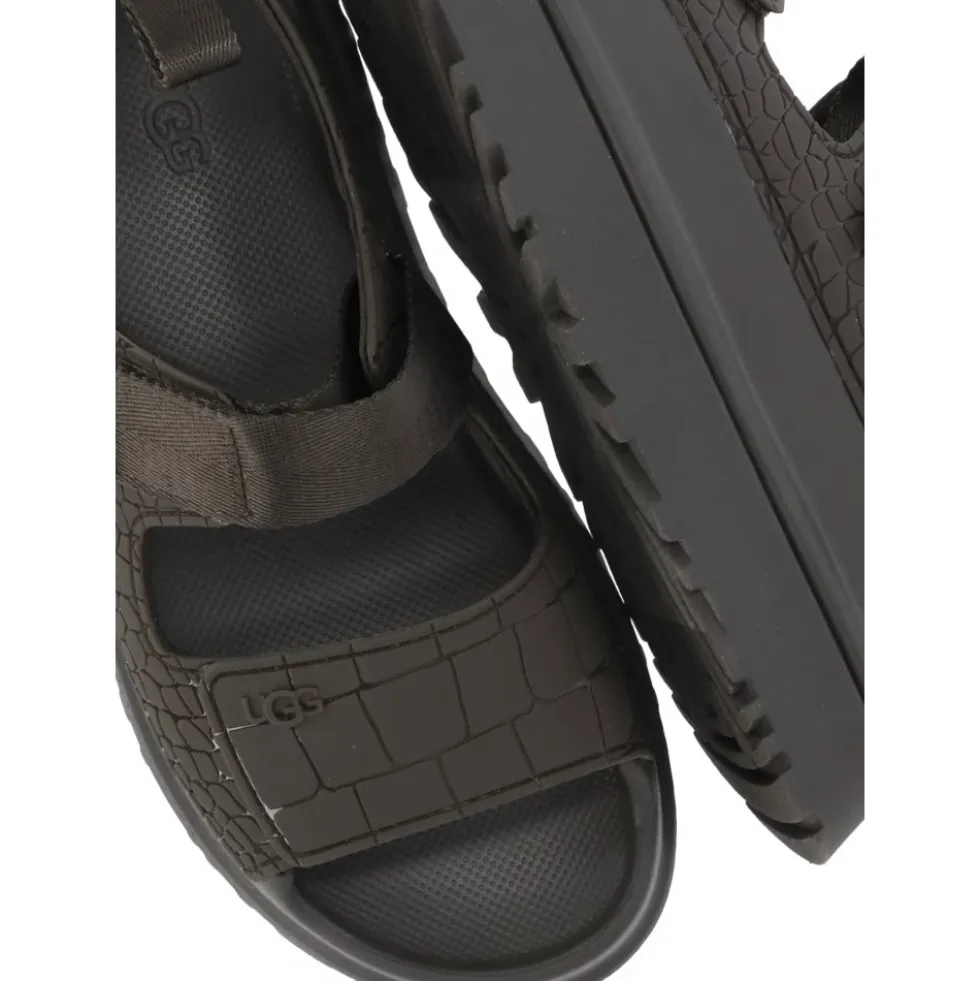 Goldenglow Embossed Sandal
