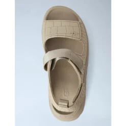 Goldenglow Embossed Sandals