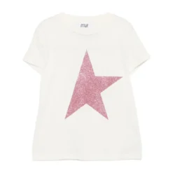 GOLDEN GOOSE KIDS T-shirts og Polos Hvid