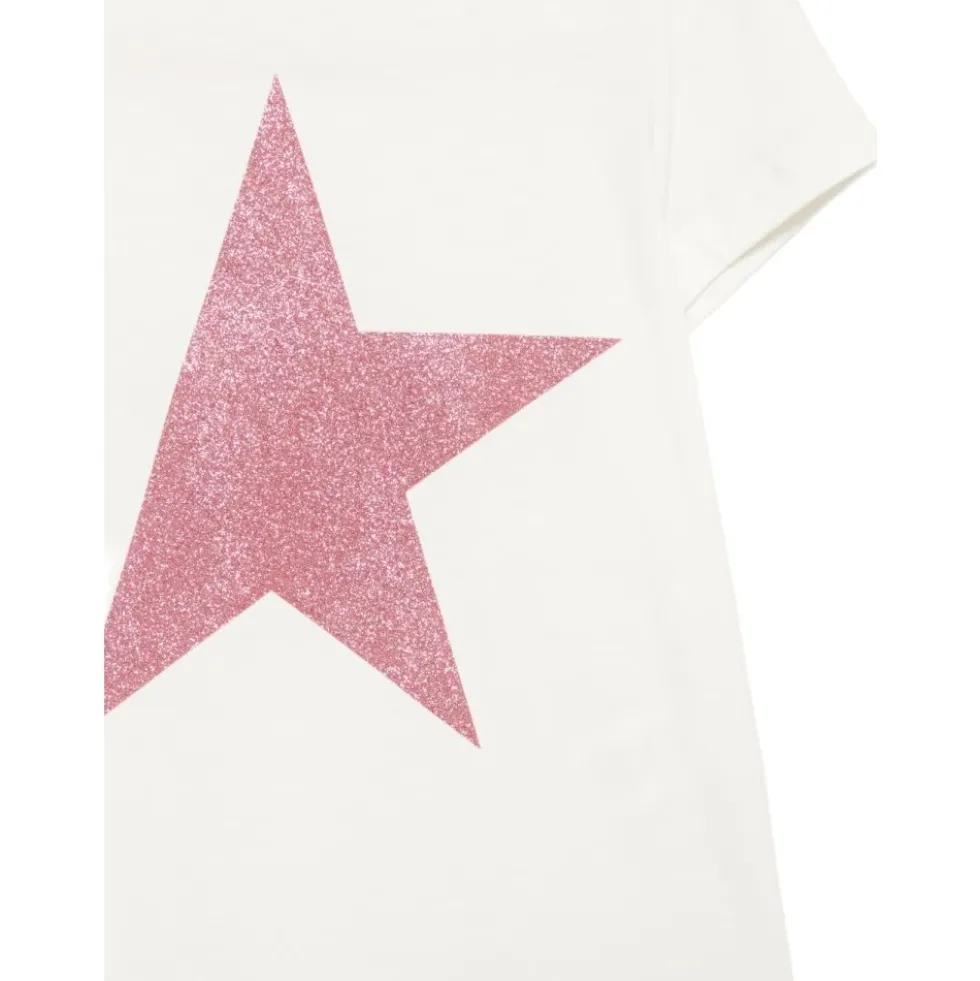 GOLDEN GOOSE KIDS T-shirts og Polos Hvid