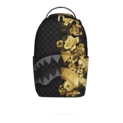 Gold Floral Remix Rygsæk