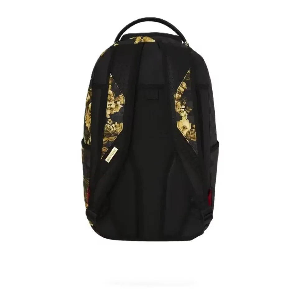 Gold Floral Remix Rygsæk