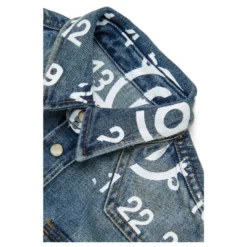 Grafisk Print Button-Down Skjorte