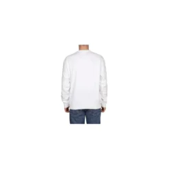 Grafisk Print Urban Sweatshirt Hvid