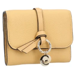 Grained Leather Clutch