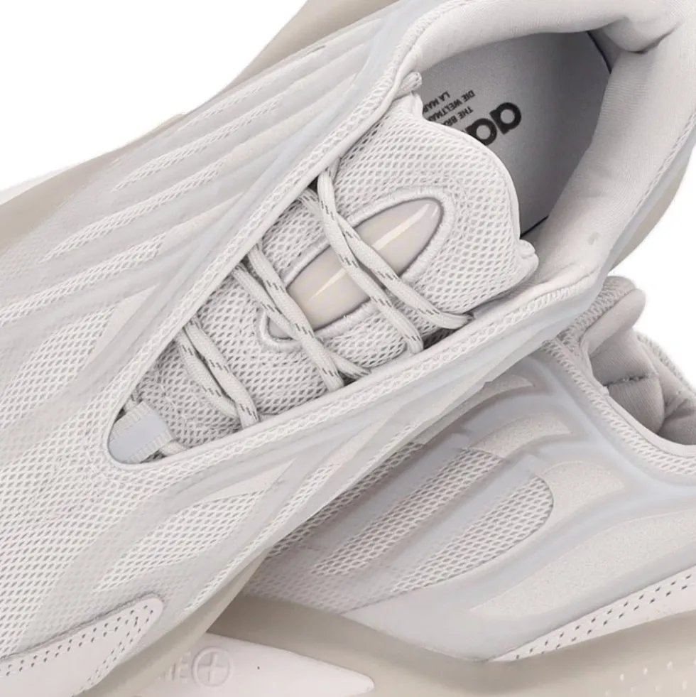 Grå Mesh Sneaker med Tubular Support